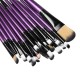 20pcs Powder Foundation Eyeshadow Eyeliner Lip Brush Makeup Brushes Kit