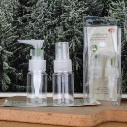 2Pcs 20ml Transparent Plastic Spray Bottle Set Squeeze Hose Bottle Lotion Moisturizing Cream Sub-bottle 2Pcs 20ml Transparent Plastic Spray Bottle Set Squeeze Hose Bottle Lotion Moisturizing Cream Sub-bottle