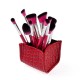 3 Colors Crocodile Skin Brush Storage Cosmetic Bag Case Pen Holder Solid Organizer 3 Colors Crocodile Skin Brush Storage Cosmetic Bag Case Pen Holder Solid Organizer