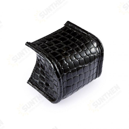 3 Colors Crocodile Skin Brush Storage Cosmetic Bag Case Pen Holder Solid Organizer