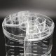 3 Tier Acrylic Cosmetic Makeup Jewelry 360° Rotating Storage Organizer Case 3 Tier Acrylic Cosmetic Makeup Jewelry 360° Rotating Storage Organizer Case