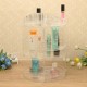 3 Tier Acrylic Cosmetic Makeup Jewelry 360° Rotating Storage Organizer Case 3 Tier Acrylic Cosmetic Makeup Jewelry 360° Rotating Storage Organizer Case