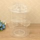 3 Tier Acrylic Cosmetic Makeup Jewelry 360° Rotating Storage Organizer Case 3 Tier Acrylic Cosmetic Makeup Jewelry 360° Rotating Storage Organizer Case