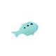 4 Colors Cute Malfunctional Whale Shaped Silicone Makeup Brushes Cleaning Washing Holder Tools