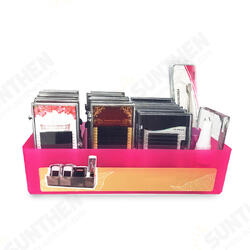 4 Slots Cosmetic False Eyelash Organizer Holder Tool Storage Box Makeup Display Stand Container 4 Slots Cosmetic False Eyelash Organizer Holder Tool Storage Box Makeup Display Stand Container