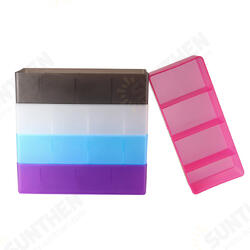 4 Slots Cosmetic False Eyelash Organizer Holder Tool Storage Box Makeup Display Stand Container 4 Slots Cosmetic False Eyelash Organizer Holder Tool Storage Box Makeup Display Stand Container