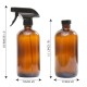 500ml Amber Glass Spray Refillable Bottles Water Sprayer