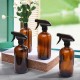 500ml Amber Glass Spray Refillable Bottles Water Sprayer