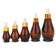 5Pcs Amber Glass Pipette Eye Dropper Bottles for Aromatherapy Essential Oil Perfume Toner 5Pcs Amber Glass Pipette Eye Dropper Bottles for Aromatherapy Essential Oil Perfume Toner