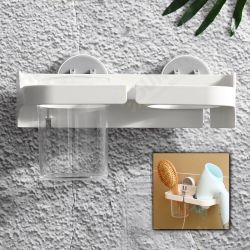 Bathroom Punch Multifunctional Hair Dryer Rack Bathroom Punch Multifunctional Hair Dryer Rack