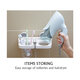 Bathroom Punch Multifunctional Hair Dryer Rack