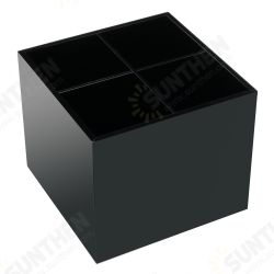Black Acrylic Cosmetic Organizer Lipstick Holder Box Makeup Brush Display Stand Case Black Acrylic Cosmetic Organizer Lipstick Holder Box Makeup Brush Display Stand Case