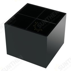 Black Acrylic Cosmetic Organizer Lipstick Holder Box Makeup Brush Display Stand Case Black Acrylic Cosmetic Organizer Lipstick Holder Box Makeup Brush Display Stand Case