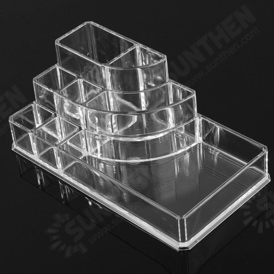 Clear Acrylic Makeup Cosmetic Box Organiser Display Storage Case