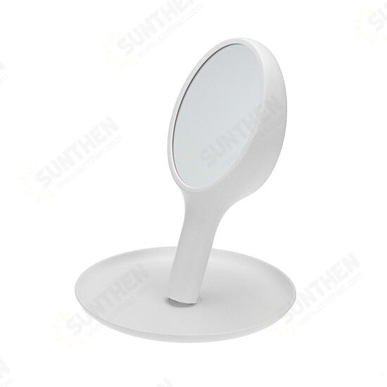 Double Sided Table Makeup Mirrors Desktop Cosmetics Dressing Beauty Rotating