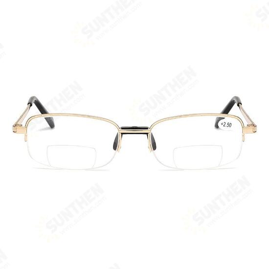 Dual-purpose Functional Glasses Flat Light Reading Glass HD Resin Mental Reading Glass