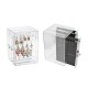 Dustproof Acrylic Earrings Jewelry Display Stand Shelf Jewelry Bag Storage Box Drawers Rack Holder Storage Case