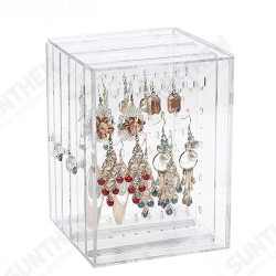 Dustproof Acrylic Earrings Jewelry Display Stand Shelf Jewelry Bag Storage Box Drawers Rack Holder Storage Case Dustproof Acrylic Earrings Jewelry Display Stand Shelf Jewelry Bag Storage Box Drawers Rack Holder Storage Case