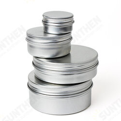 Empty Refillable Bottles Cosmetic Pot Jar Tin Container 15ml/50ml/100ml/150ml Empty Refillable Bottles Cosmetic Pot Jar Tin Container 15ml/50ml/100ml/150ml