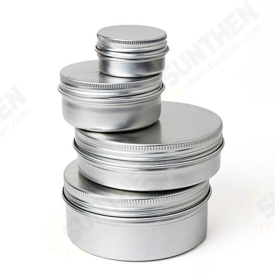 Empty Refillable Bottles Cosmetic Pot Jar Tin Container 15ml/50ml/100ml/150ml