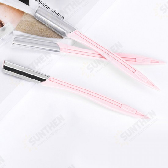 Eyebrow Trimmer Makeup Sharp Eyebrow Razor Blades Face Hair Removal Scraper Shaver Makeup Beauty Tools