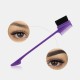 Hair Brush Edge Brushes Double-ended Brow Brush Comb Haircut Tool For Eyebrow