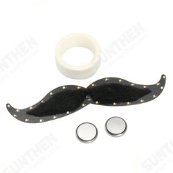 LED Fake Beard Glow Carnival Toys Halloween Christmas Gifts Cosplay Mustache LED Fake Beard Glow Carnival Toys Halloween Christmas Gifts Cosplay Mustache