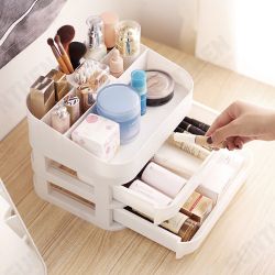 Plastic Cosmetic Drawer Makeup Organizer Jewelry Container Baby Storage Box DIY Multi-layer Nail Casket Holder Bathroom Desktop Case Plastic Cosmetic Drawer Makeup Organizer Jewelry Container Baby Storage Box DIY Multi-layer Nail Casket Holder Bathroom Desktop Case