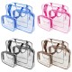 Portable Clear PVC Organizer Bags Makeup Travel Waterproof Toiletry