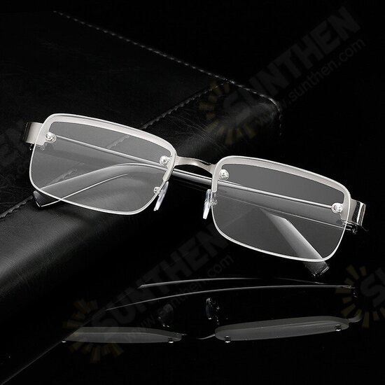 Rimless Reading Glasses Men Titanium Old Women Eyeglasses Presbyopic Hyperopia Glasses