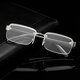 Rimless Reading Glasses Men Titanium Old Women Eyeglasses Presbyopic Hyperopia Glasses