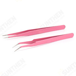 Stainless Steel Nail Nippers Straight Curved Tweezers Nail Rhinestone Paillette Glitter Picker Eye Makeup Stainless Steel Nail Nippers Straight Curved Tweezers Nail Rhinestone Paillette Glitter Picker Eye Makeup
