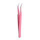 Stainless Steel Nail Nippers Straight Curved Tweezers Nail Rhinestone Paillette Glitter Picker Eye Makeup