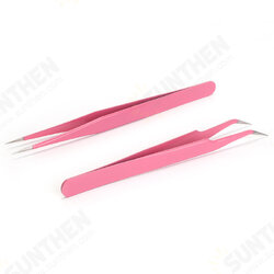 Stainless Steel Nail Nippers Straight Curved Tweezers Nail Rhinestone Paillette Glitter Picker Eye Makeup Stainless Steel Nail Nippers Straight Curved Tweezers Nail Rhinestone Paillette Glitter Picker Eye Makeup