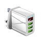 3.1A LED Display 3 Ports Fast Charging Smart USB Universal Wall Charger EU US UK Plug for iPhone 11 Pro Max for Samsung S10 K30 Tablet LG 3.1A LED Display 3 Ports Fast Charging Smart USB Universal Wall Charger EU US UK Plug for iPhone 11 Pro Max for Samsung S10 K30 Tablet LG