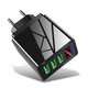 3.1A LED Display 3 Ports Fast Charging Smart USB Universal Wall Charger EU US UK Plug for iPhone 11 Pro Max for Samsung S10 K30 Tablet LG 3.1A LED Display 3 Ports Fast Charging Smart USB Universal Wall Charger EU US UK Plug for iPhone 11 Pro Max for Samsung S10 K30 Tablet LG