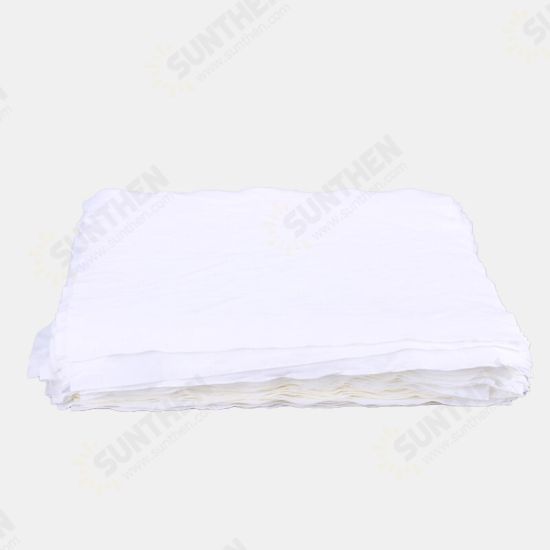 100Pcs/Pack Disposable Dust-Free Cloth Portable Fine Fiber Cleaning Cloths