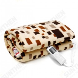100W Electric Heated Blanket Timing 5-speed Adjustment Heating Blanket LED Digital Display Flannel Electric Blanket 100W Electric Heated Blanket Timing 5-speed Adjustment Heating Blanket LED Digital Display Flannel Electric Blanket