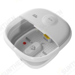 110V Foldable Foot Spa Bath Massager Red Light Motorized Electric Feet Tub Shower 5.7L 110V Foldable Foot Spa Bath Massager Red Light Motorized Electric Feet Tub Shower 5.7L