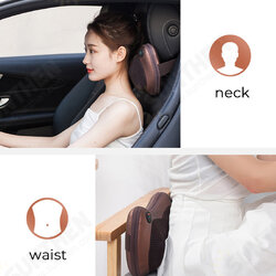 16 Heads Electric Massager Pillow Lumbar Body Neck Back Shiatsu Kneading Cushion 16 Heads Electric Massager Pillow Lumbar Body Neck Back Shiatsu Kneading Cushion