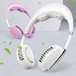 2 in 1 Neck Vibration Massager Hanging Sport Fan Rechargeable 360° Rotation Turbofan 2 in 1 Neck Vibration Massager Hanging Sport Fan Rechargeable 360° Rotation Turbofan