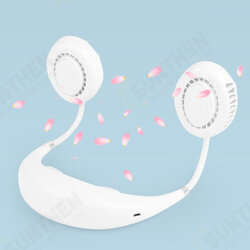 2 in 1 Neck Vibration Massager Hanging Sport Fan Rechargeable 360° Rotation Turbofan 2 in 1 Neck Vibration Massager Hanging Sport Fan Rechargeable 360° Rotation Turbofan