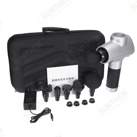 20 Speed 24V 2400mAh Electric Percussion Massager G un LCD Muscle Vibration Relaxing Therapy Device 20 Speed 24V 2400mAh Electric Percussion Massager G un LCD Muscle Vibration Relaxing Therapy Device