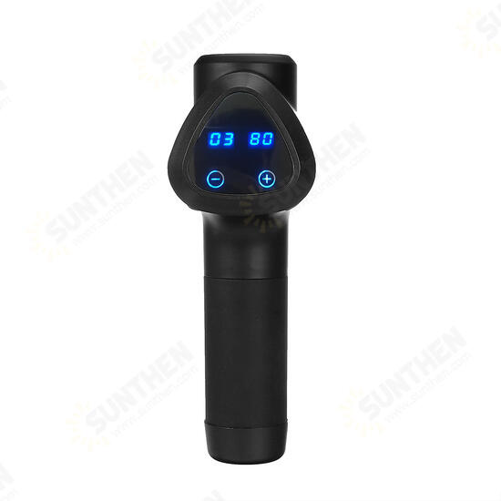 20 Speed 24V 2400mAh Electric Percussion Massager G un LCD Muscle Vibration Relaxing Therapy Device 20 Speed 24V 2400mAh Electric Percussion Massager G un LCD Muscle Vibration Relaxing Therapy Device
