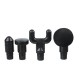 2000mAh 6 Gear Electric Percussion Massager 2000mAh 3200r/m Wireless Muscle Fascia Relaxing Device With 4 Heads