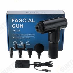 2000mAh Electric Percussion Massager 6 Speeds Low Noise Vibration Muscle Body Therapy Device with 4 Massage Heads 2000mAh Electric Percussion Massager 6 Speeds Low Noise Vibration Muscle Body Therapy Device with 4 Massage Heads
