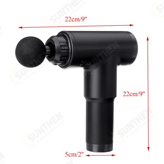 2000mAh Professional Fascia Massager 6 Speeds Muscle Relaxation Massage Guns + 4 Massage Heads 2000mAh Professional Fascia Massager 6 Speeds Muscle Relaxation Massage Guns + 4 Massage Heads