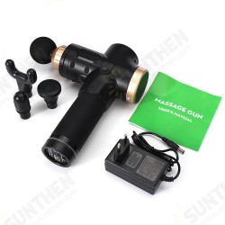 24V Touch Screen 20 Speed Fascia Percussion Massager Brushless Motor AI Chip Muscle Relaxation Deep Massage Gym High Frequency Vibration Electric Massager 24V Touch Screen 20 Speed Fascia Percussion Massager Brushless Motor AI Chip Muscle Relaxation Deep Massage Gym High Frequency Vibration Electric Massager