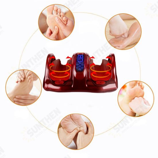 3 Modes Electric Foot Massager Warm Heating Airbag Deep Kneading Shiatsu Massage Machine 3 Modes Electric Foot Massager Warm Heating Airbag Deep Kneading Shiatsu Massage Machine
