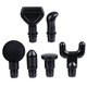 30 Speeds Electric Percussive Massager Rechargeable Mute Fascia Muscle Shock Vibration Therapy Device + 6 Heads 30 Speeds Electric Percussive Massager Rechargeable Mute Fascia Muscle Shock Vibration Therapy Device + 6 Heads